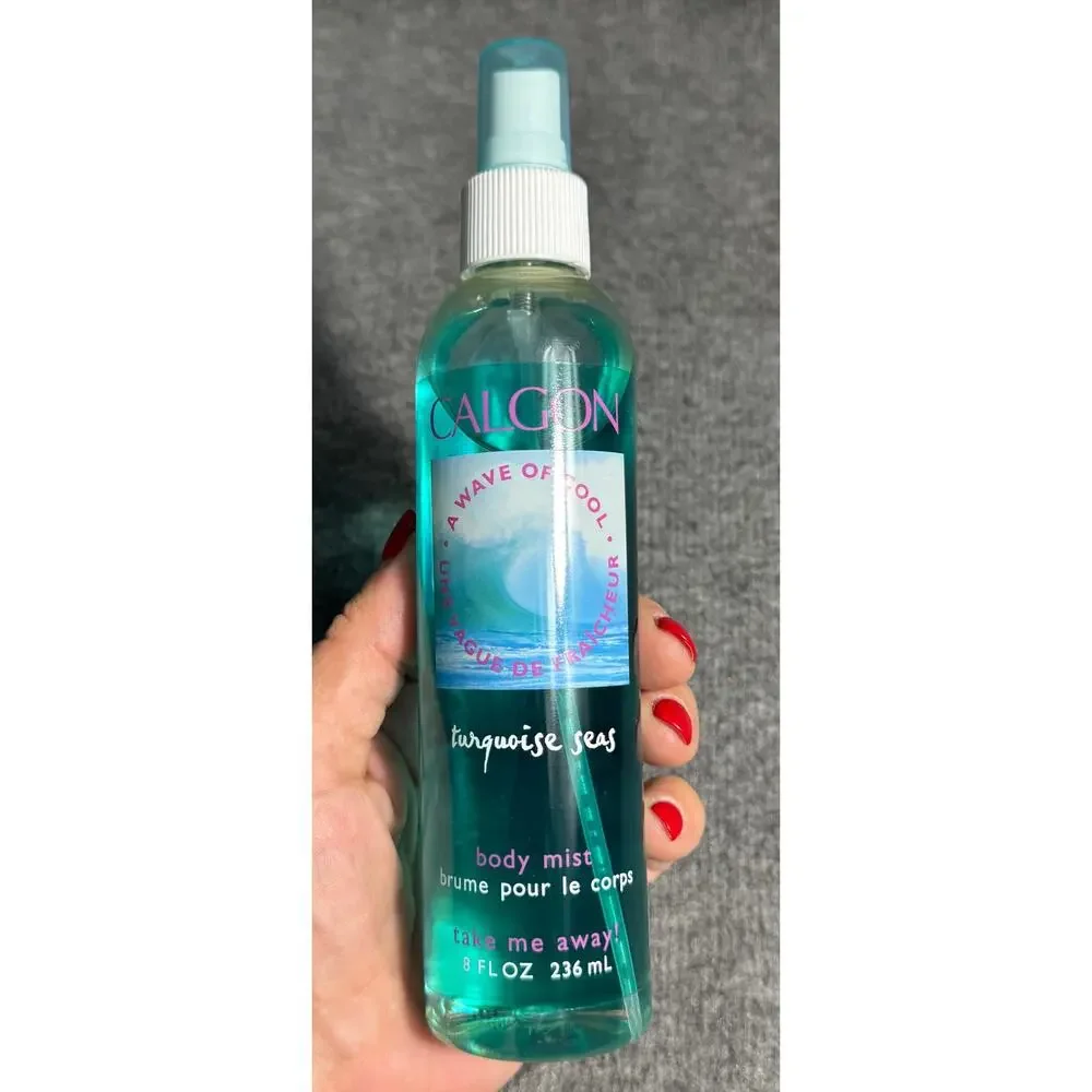 Calgon After Bath A Wave of Cool Turquoise Seas Body Mist 8oz